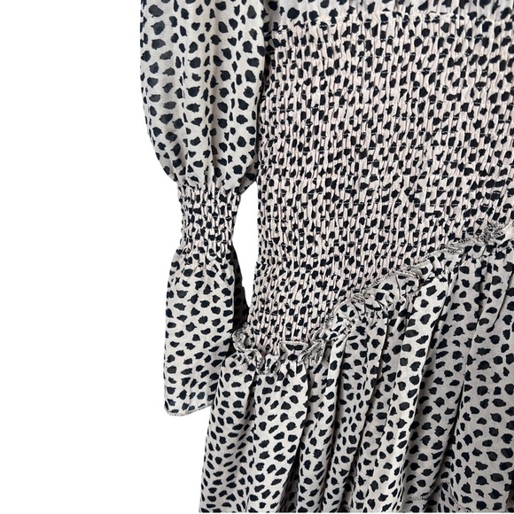 NWT FashionNova Women’s Let’s Talk Tea Mini Dress Taupe Mini Dress Size Small - Picture 8 of 11